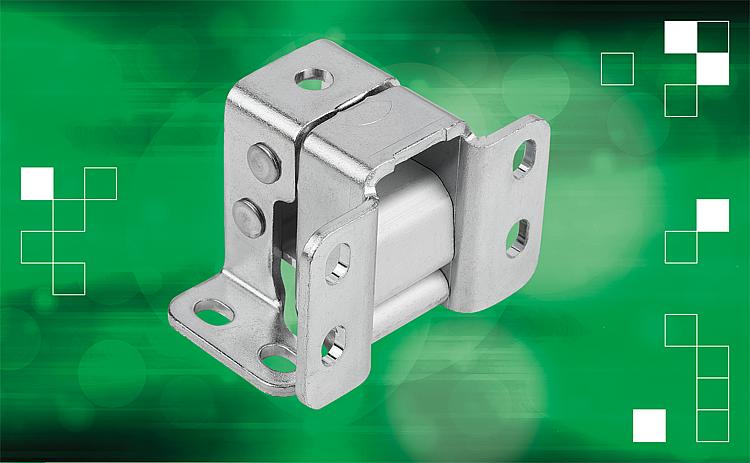 Charnières en acier ou Inox internes, angle d'ouverture 125°