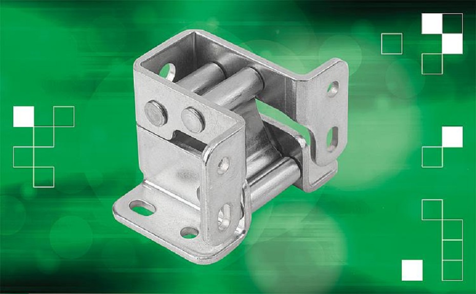 Charnières en acier ou Inox internes, angle d'ouverture 90°