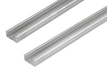 Profils en C en acier ou Inox pour glissières