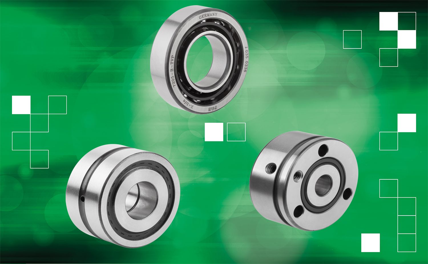 Roulements à billes oblique et axiaux