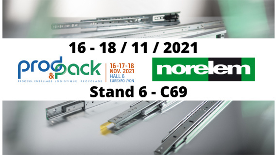 norelem vous donne rendez-vous au salon Prod&Pack dès aujourd'hui