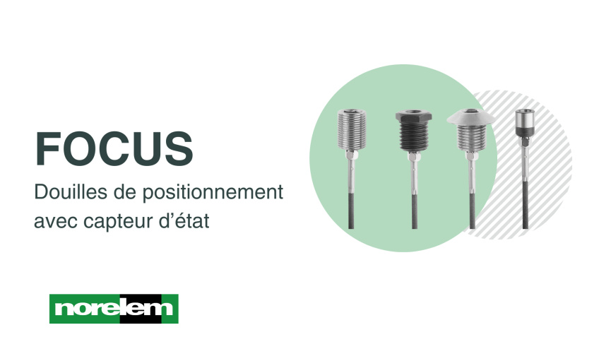 Douilles de positionnement à capteur d'état