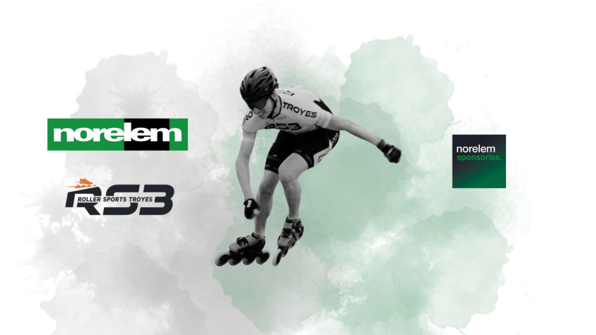 norelem devient partenaire du club de roller Roller Sports Troyes RS3